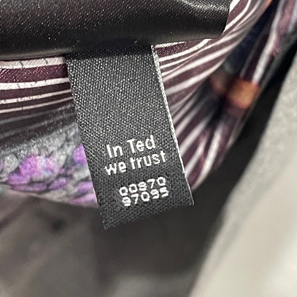 Ted Baker London Modern Fit Wool Waistcoat Endurance Vest Woven In Italy 46R - Picture 7 of 9